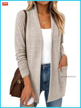 Womens Lightweight Cardigan Lightweight Fall Sweater